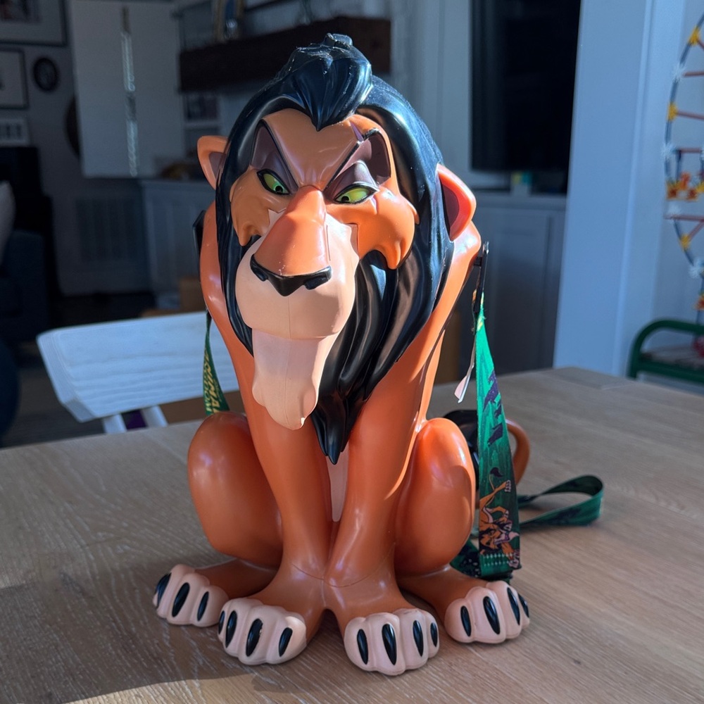 Scar popcorn bucket (Disney world) $50